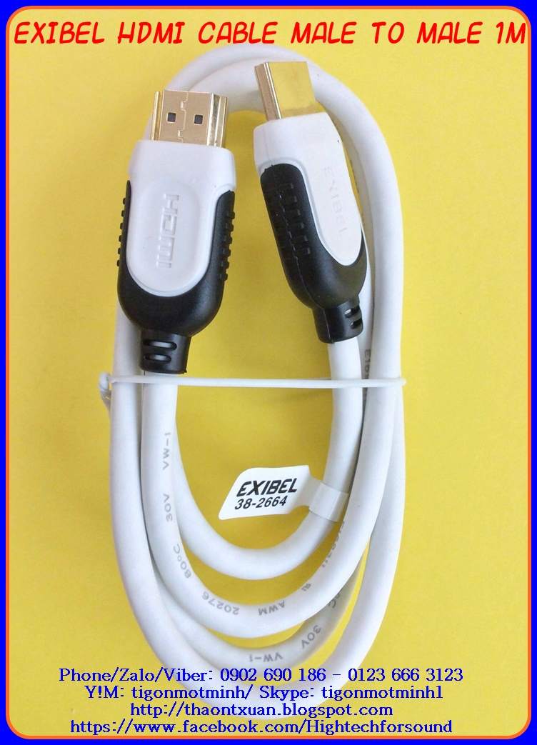 Exibel Cable HDMI 1m White.jpeg