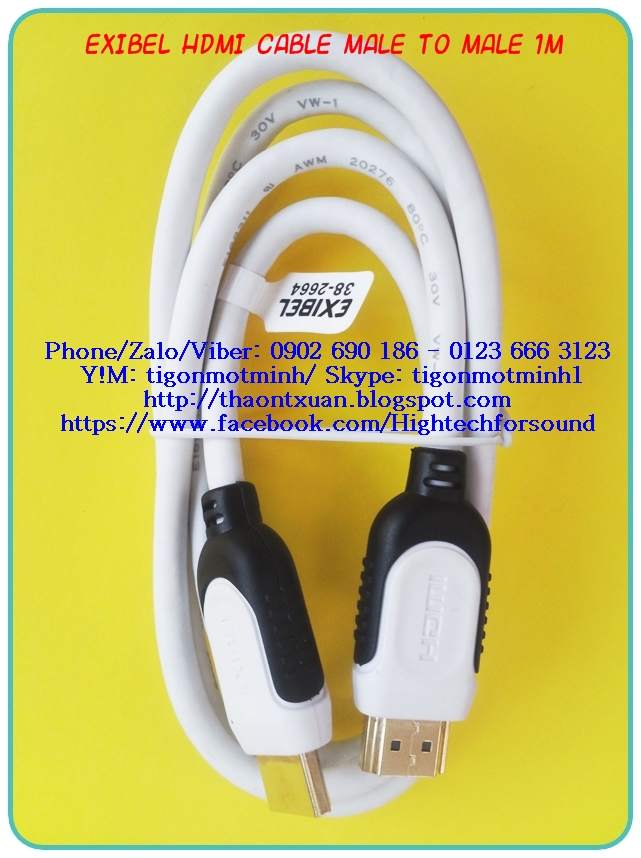 Exibel Cable HDMI 1m White.jpg