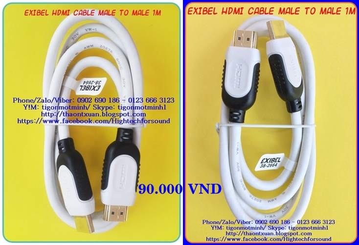 Exibel Cable HDMI 1m White_1.jpg