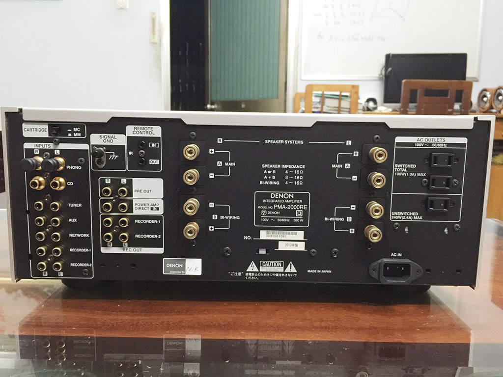 Cặp Ampli DENON PMA 2000RE và Loa JBL L112 danh tiếng - 26.000