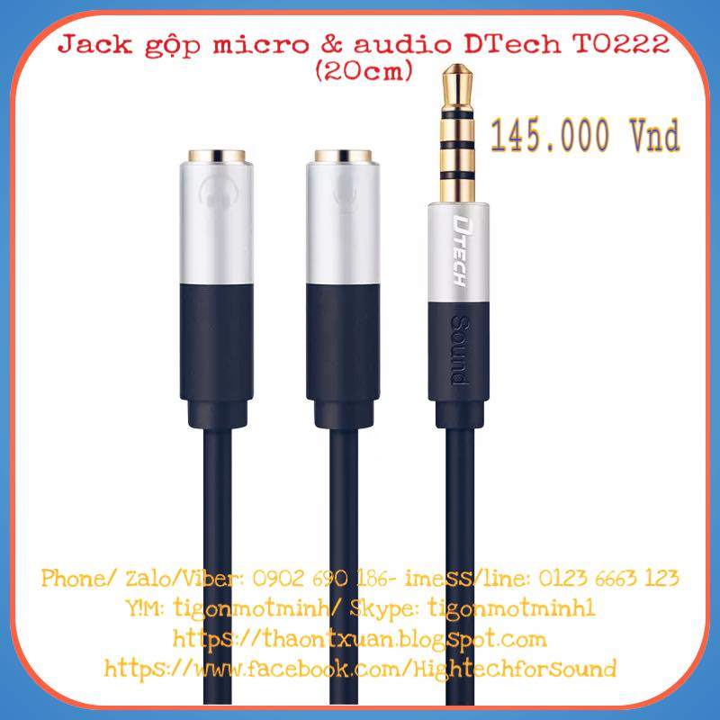 2. Jack DTech T0222 gop micro & audio.jpg