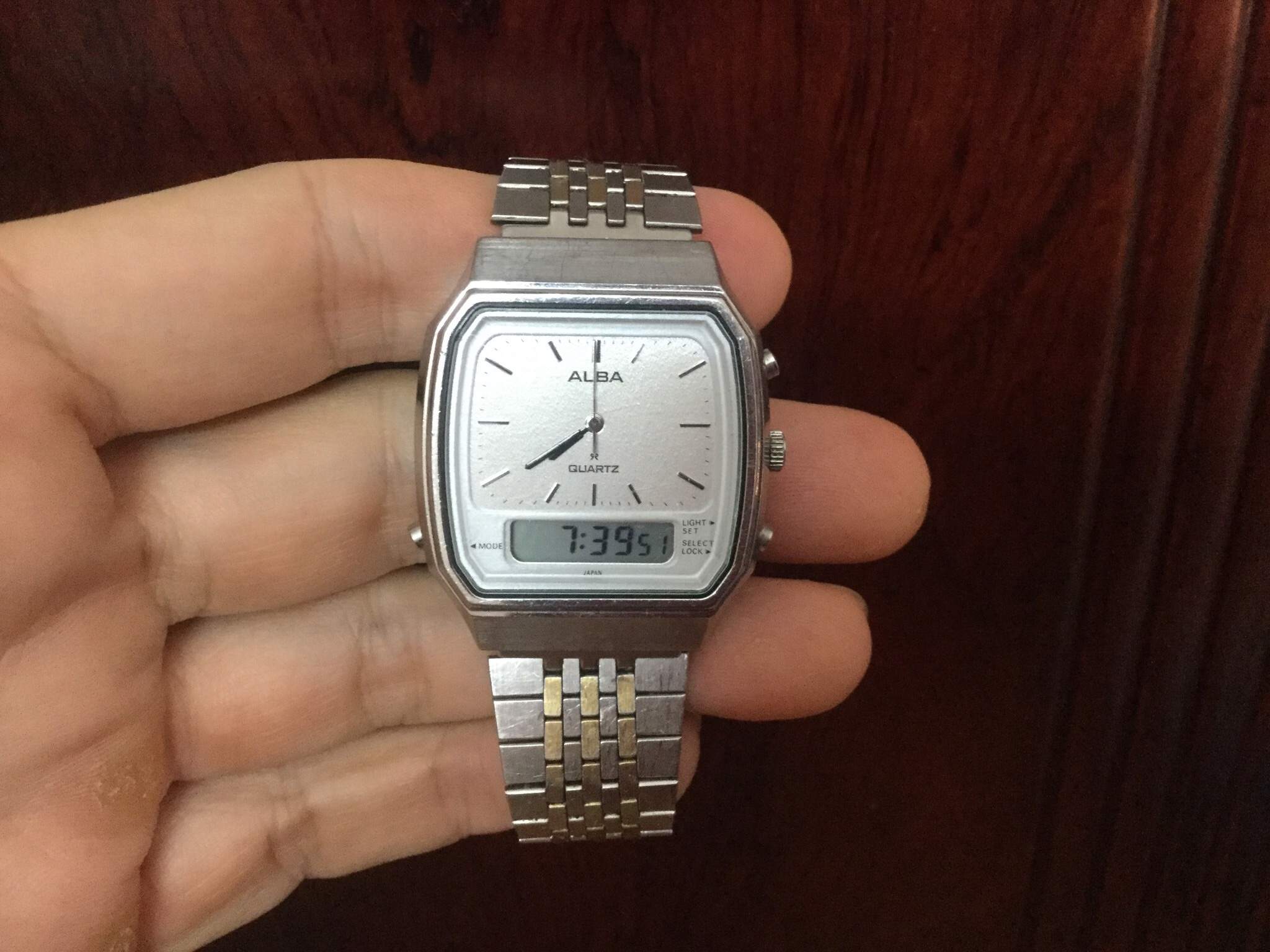 Đồng hồ kim số ALBA/SEIKO made in Japan đ | Nhật tảo