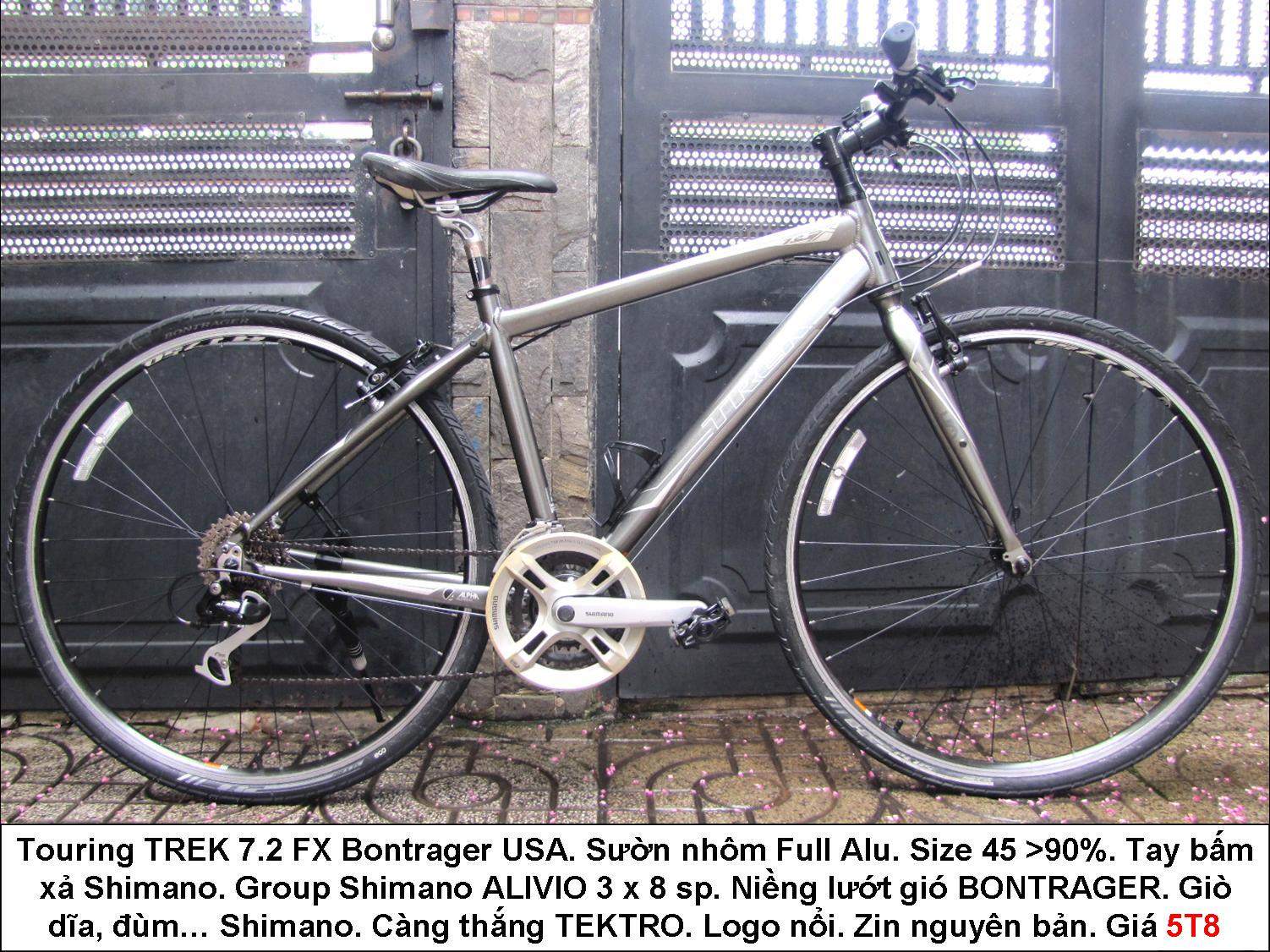 trek 7.2 fx bontrager