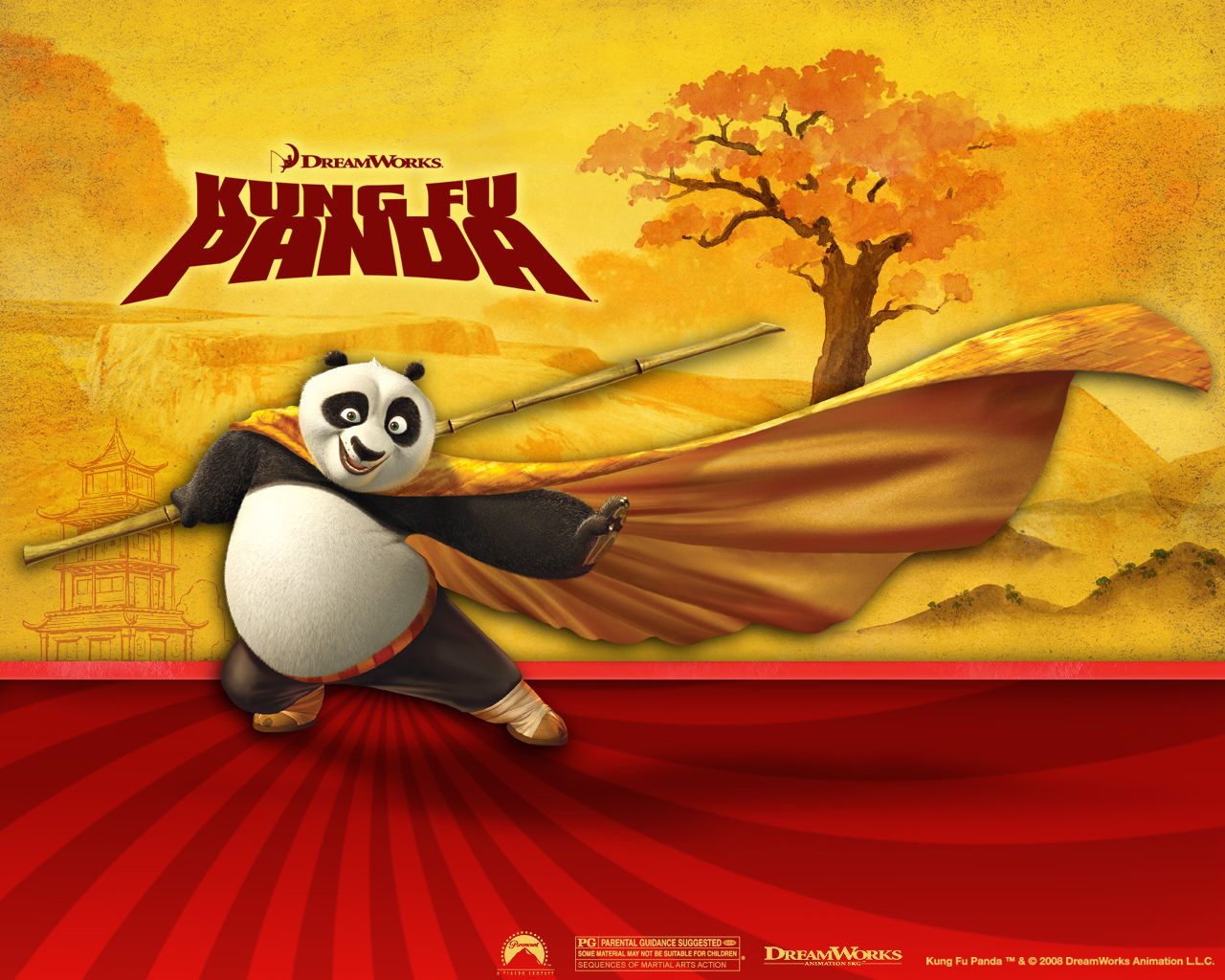 Hình nền Kungfu Panda 2 - Wallpaper Kungfu Panda 2 | VFO.VN