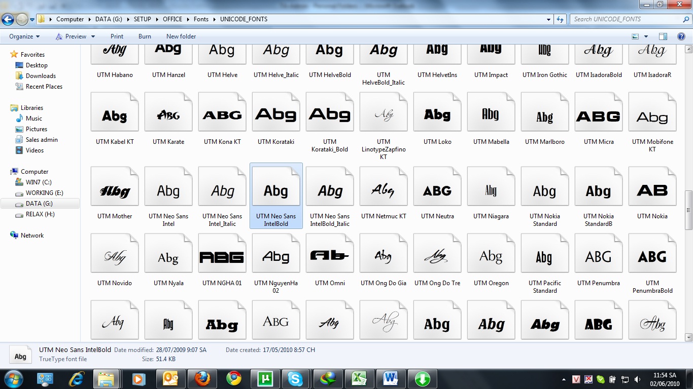SHARE] Bộ fonts Unicode tiếng Việt (594 fonts)
