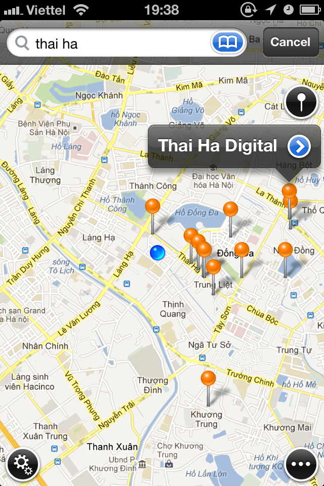 Maps+ bản đồ cho ios 6, BẢN đồ thay thế cho Apple Map , iOs 6, google ...