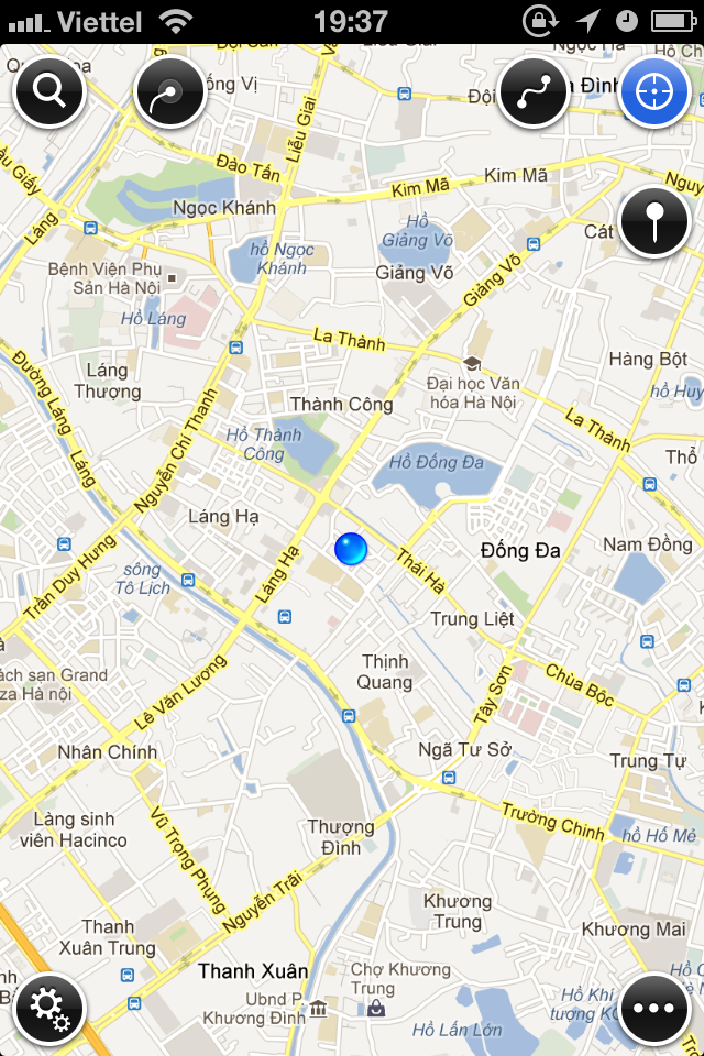 Maps+ bản đồ cho ios 6, BẢN đồ thay thế cho Apple Map , iOs 6, google ...