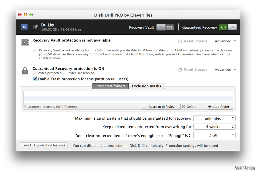 disk drill basic snapshot