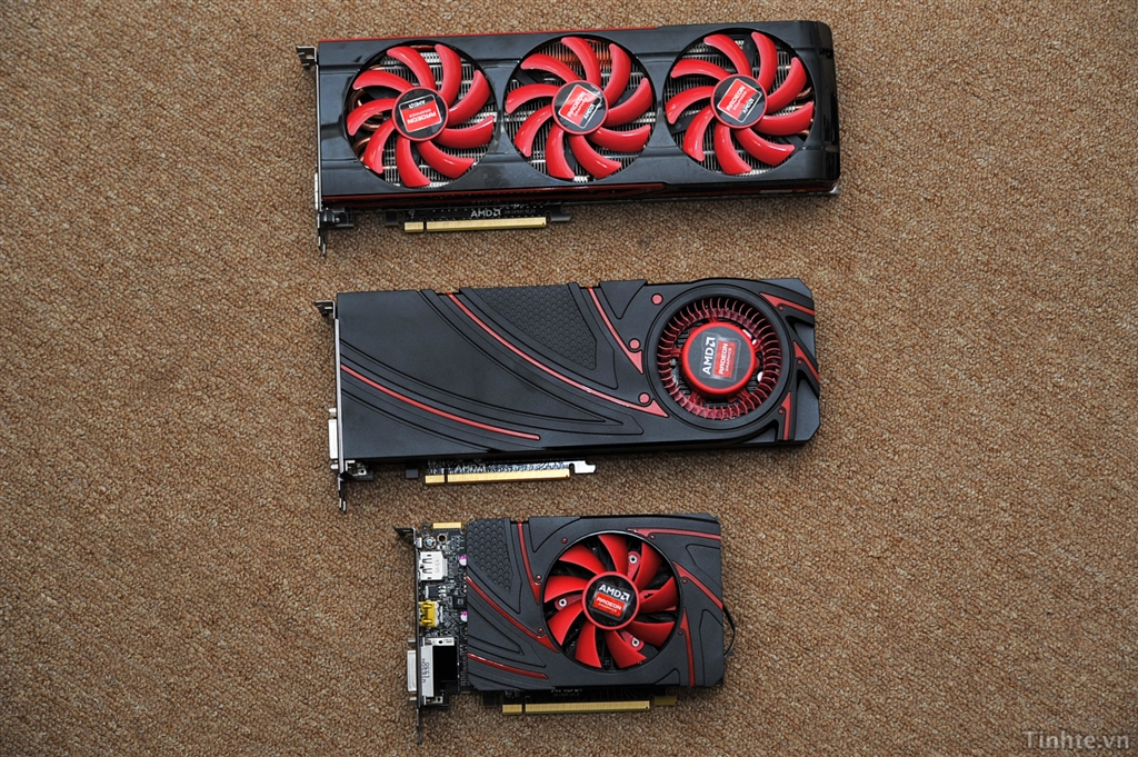 Trên tay card đồ họa AMD Radeon R9 290, yếu hơn R9 290X rất ít nhưng ...