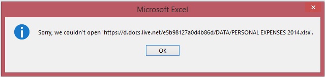 Office 2013 không mở được file trên onedrive Tinh tế