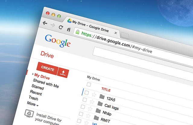 google drive extension