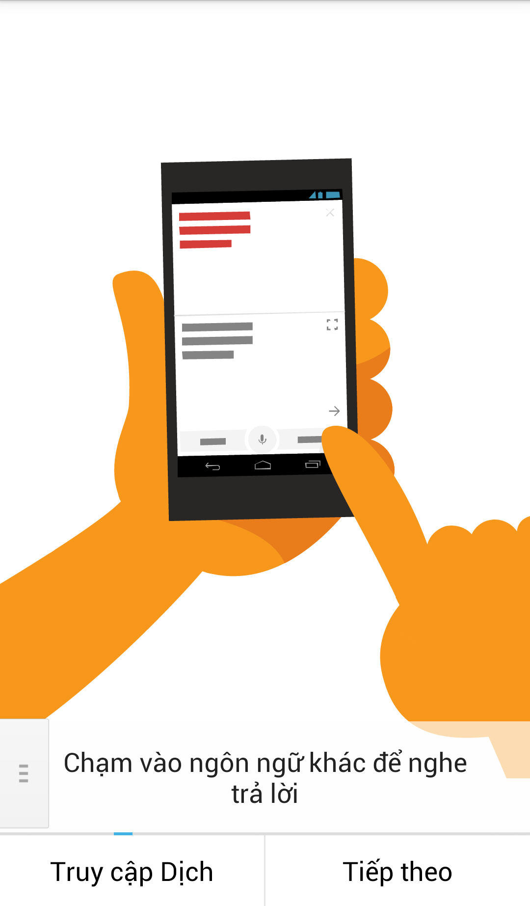 Google Translate cập nhật tính năng dịch giọng nói hai chiều. Viết