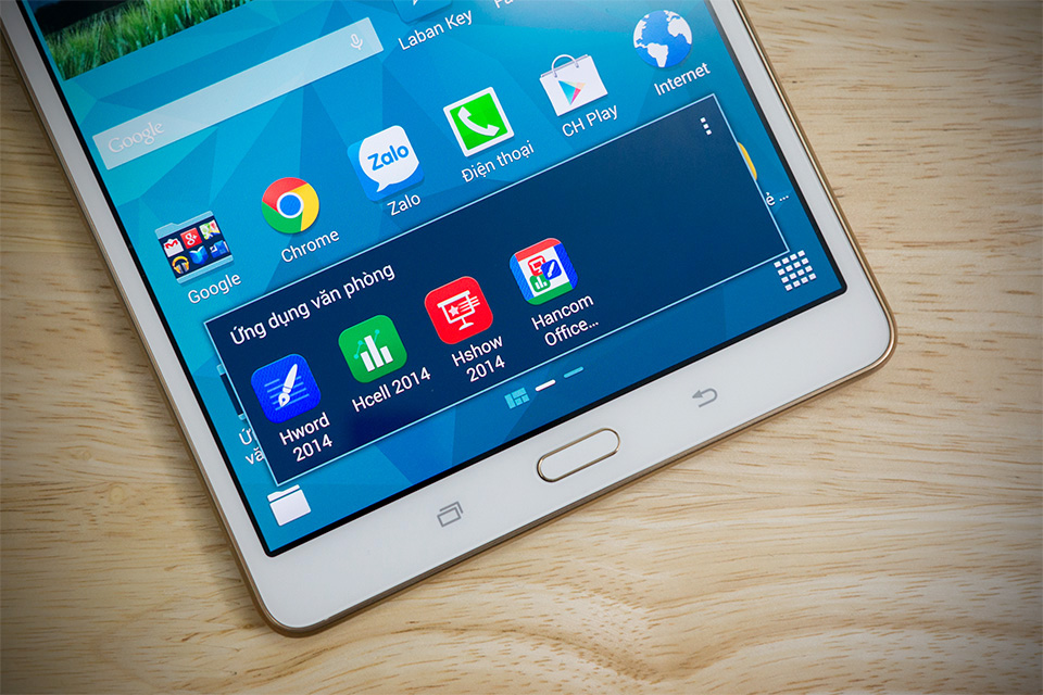 Cách sử dụng các tính năng cơ bản của ứng dụng văn phòng trên Samsung  Galaxy Tab S