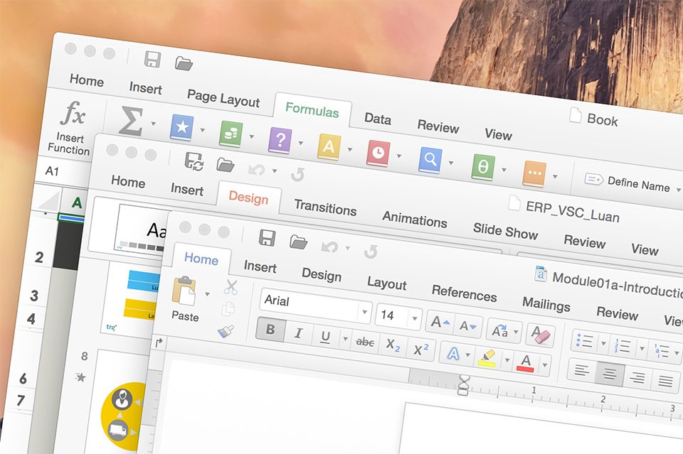 Dùng thử Office 2016 cho Mac: đẹp hơn, gọn gàng hơn, làm việc tiện hơn