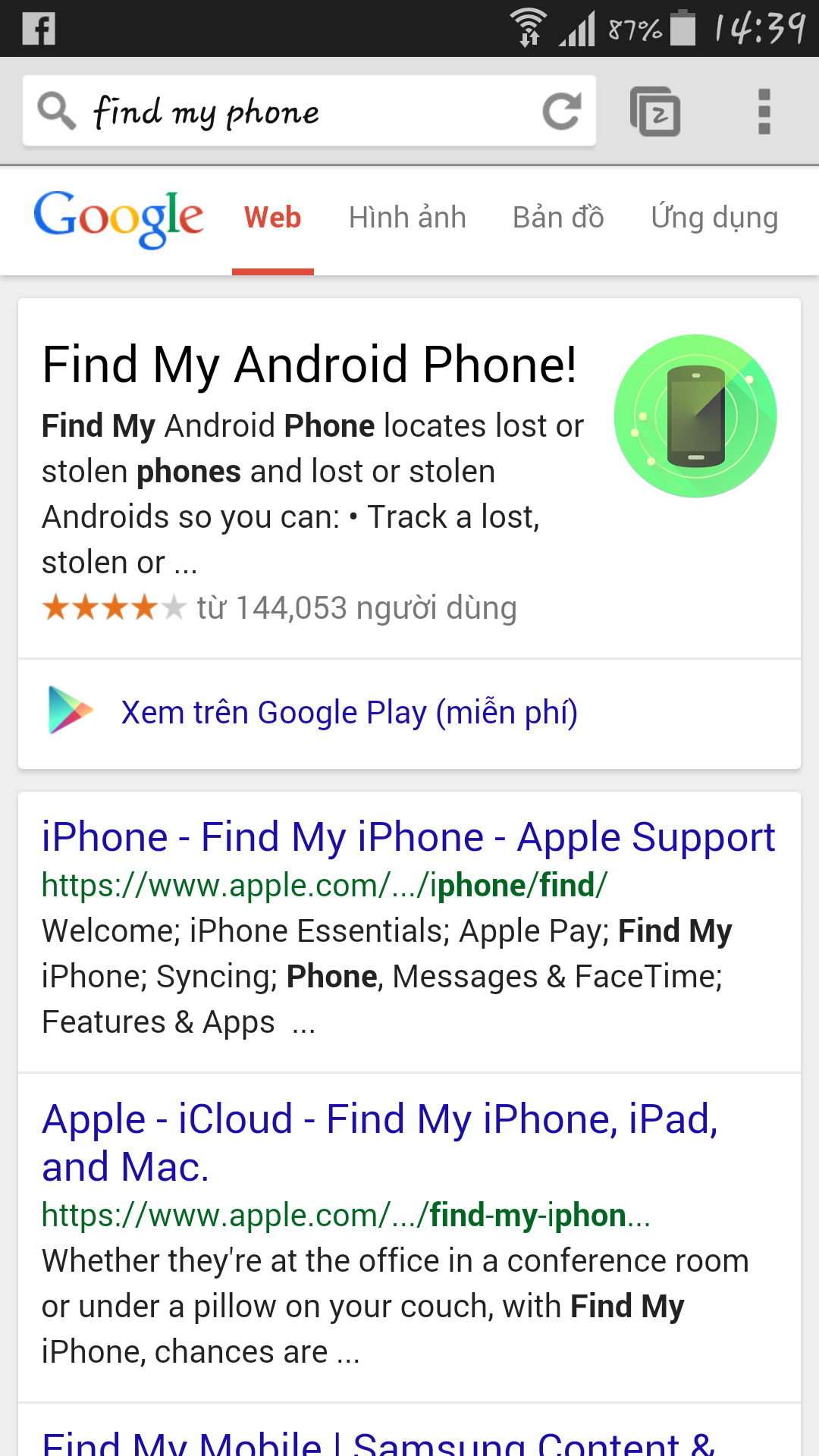 find my android phone