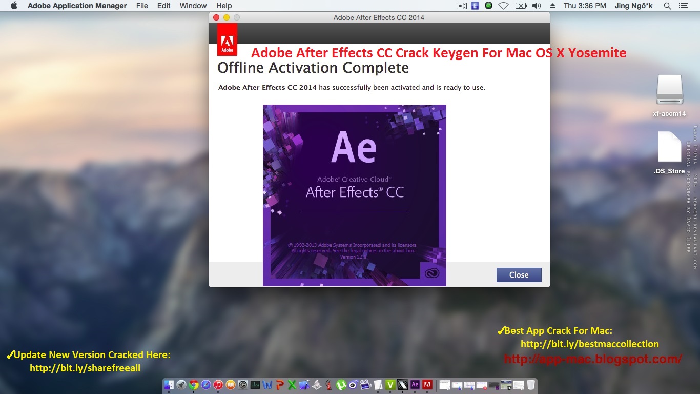 Adobe after Effects Mac os