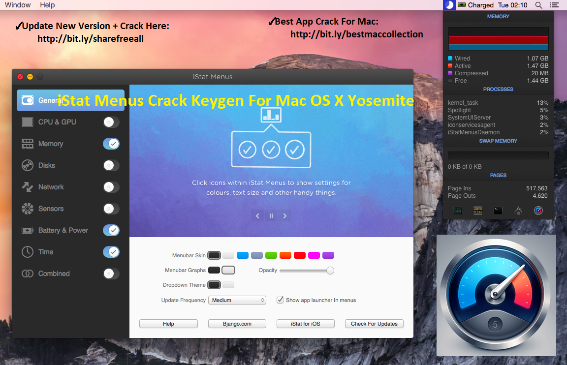 Istat Menus 6 Crack Istat Menus 6 Crack