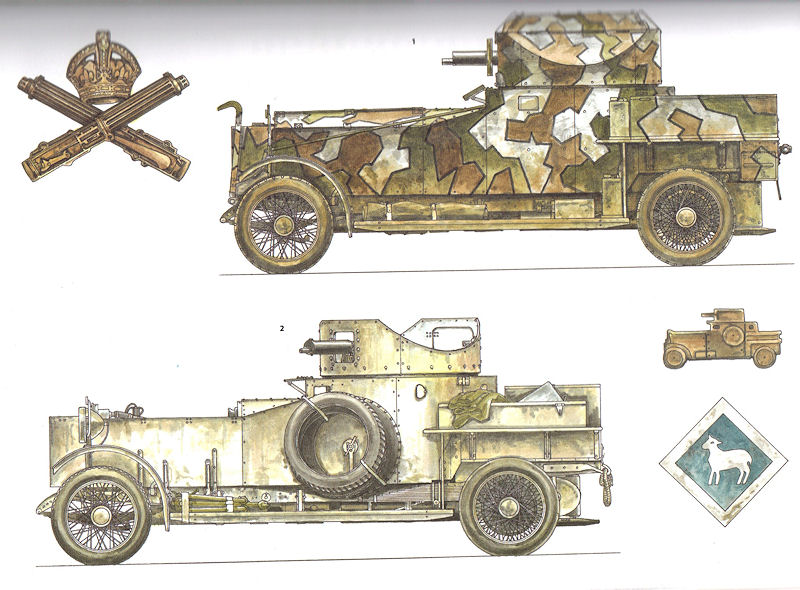 WW 49 Rolls Royce Armoured Car  Perry Miniatures