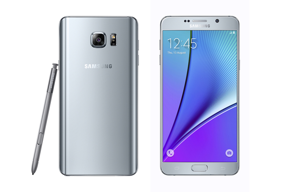 note 5 silver