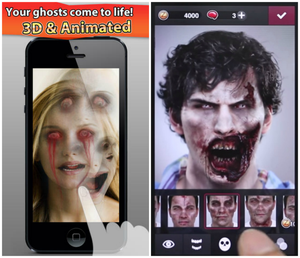 Android, iOS] Tạo ảnh kinh dị sống động chơi lễ Halloween 31/10