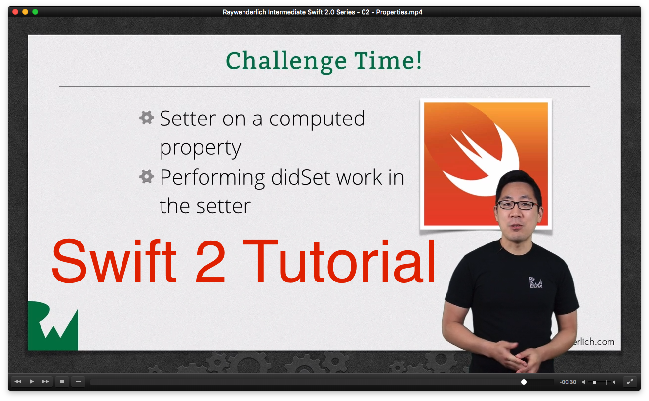 Tổng hợp bộ video lập trình Swift 2 Video Tutorial | Viết bởi liwenjing93