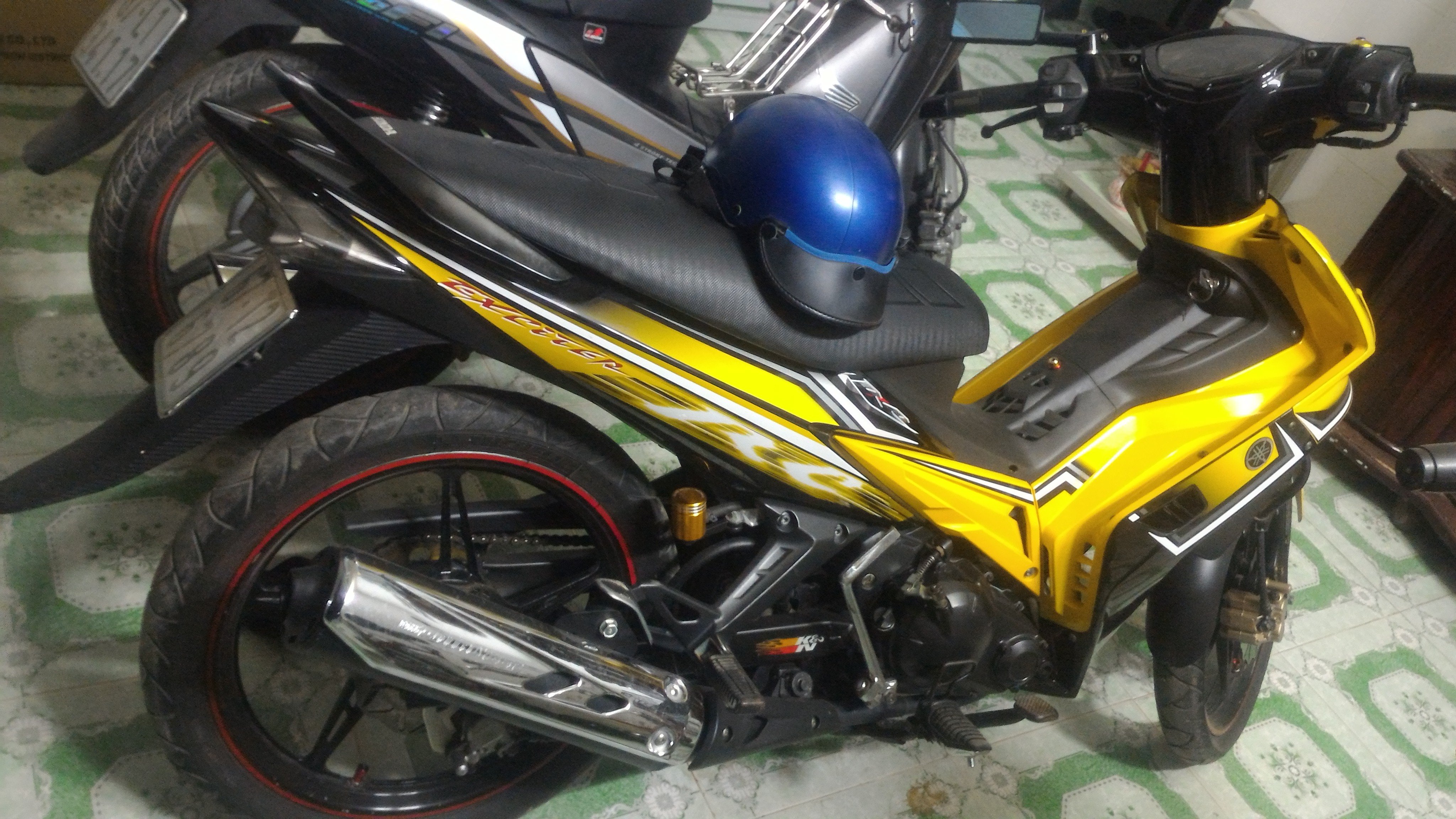 Exciter 2010 côn tay 5P71 XANH GP máy zin BSTP ở TPHCM giá 42999tr MSP  1800726