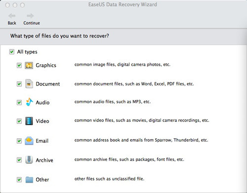 for mac download EaseUS Data Recovery Wizard 16.2.0