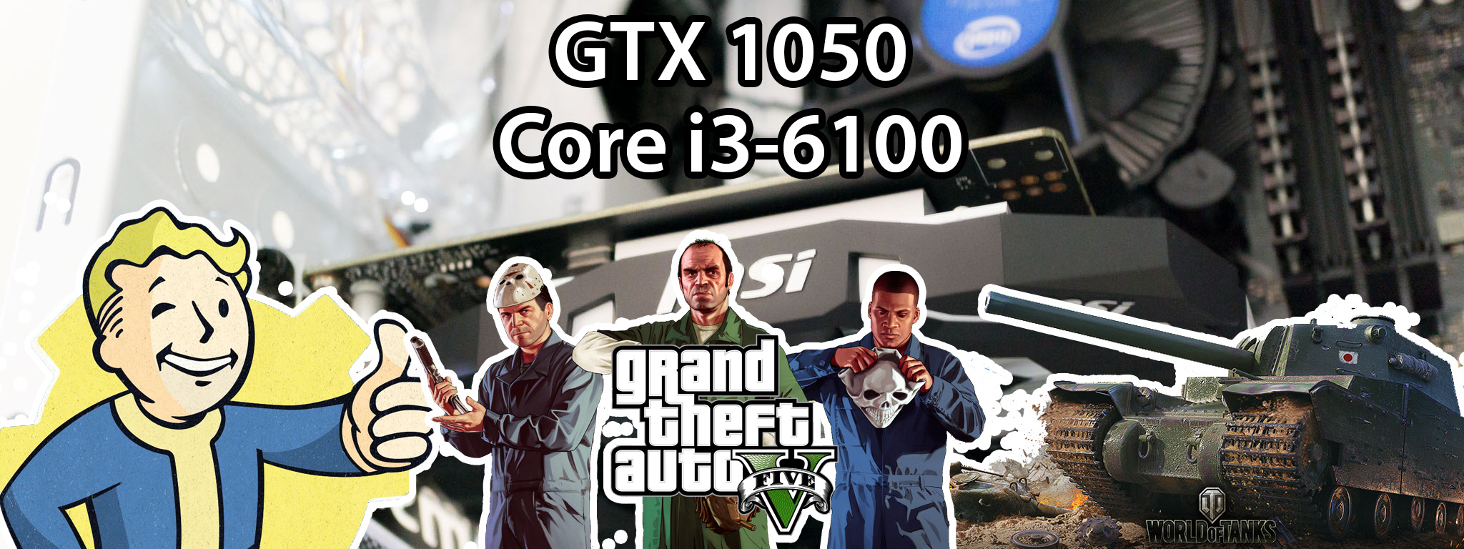 Ráp và review máy tính chơi game 13,5 triệu: GTX 1050, GTA V 60 fps, Battlefield 1 60 fps