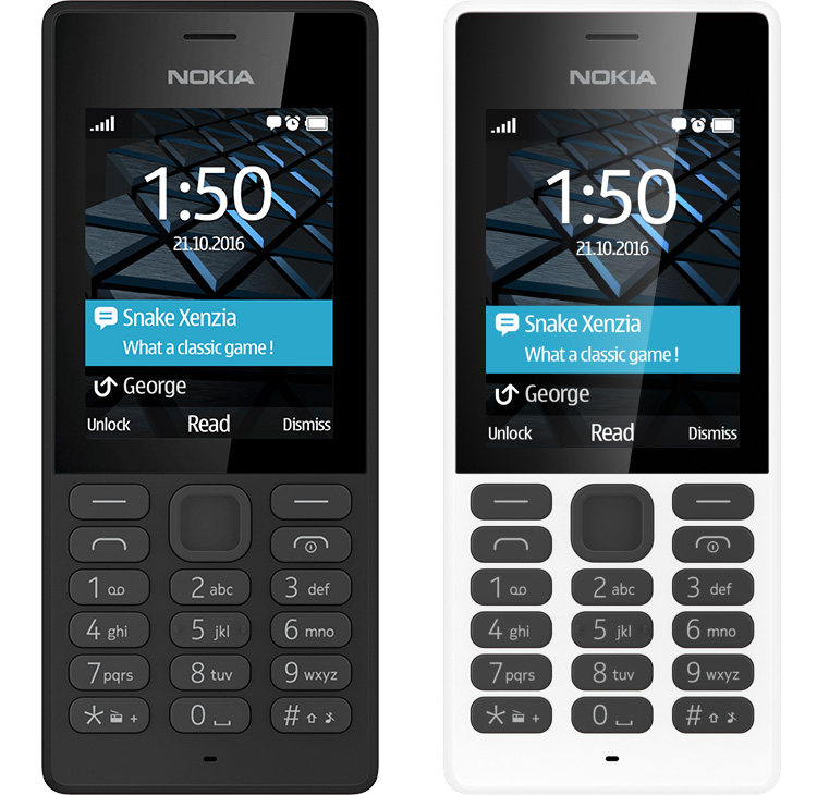 Điện thoại Nokia 150 với thiết kế đẹp mắt và tính năng tiện ích phù hợp với nhu cầu của người sử dụng. Cùng với những tính năng như đài FM, đèn pin, máy ảnh... bạn sẽ có một trải nghiệm tuyệt vời.