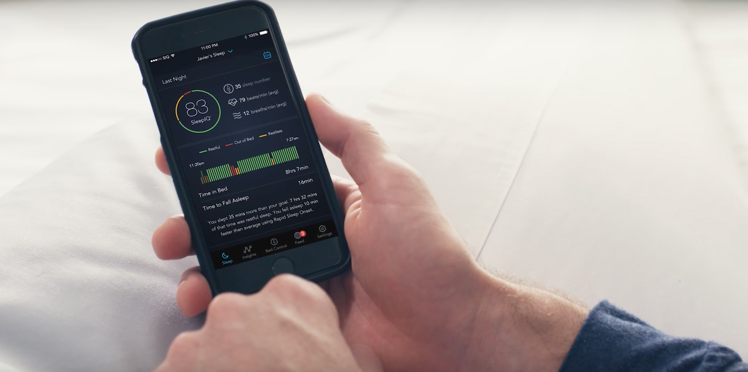 [CES 2017] Sleep Number 360: giường thông minh tự điều chỉnh theo tư ...