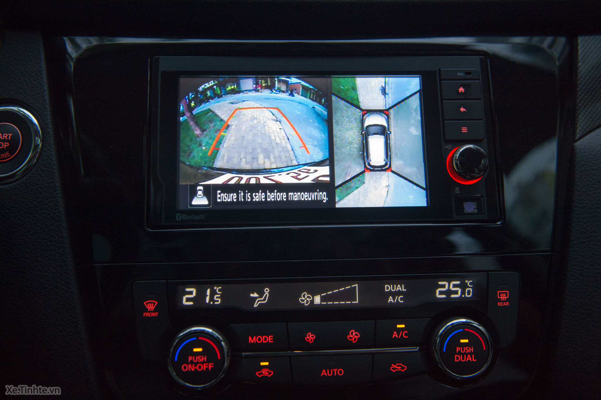 Smart Rear View Camera X Trail Lái thử Nissan X-Trail 2.5L SV 4WD, crossover 5+2 cho gia đình có trẻ nhỏ