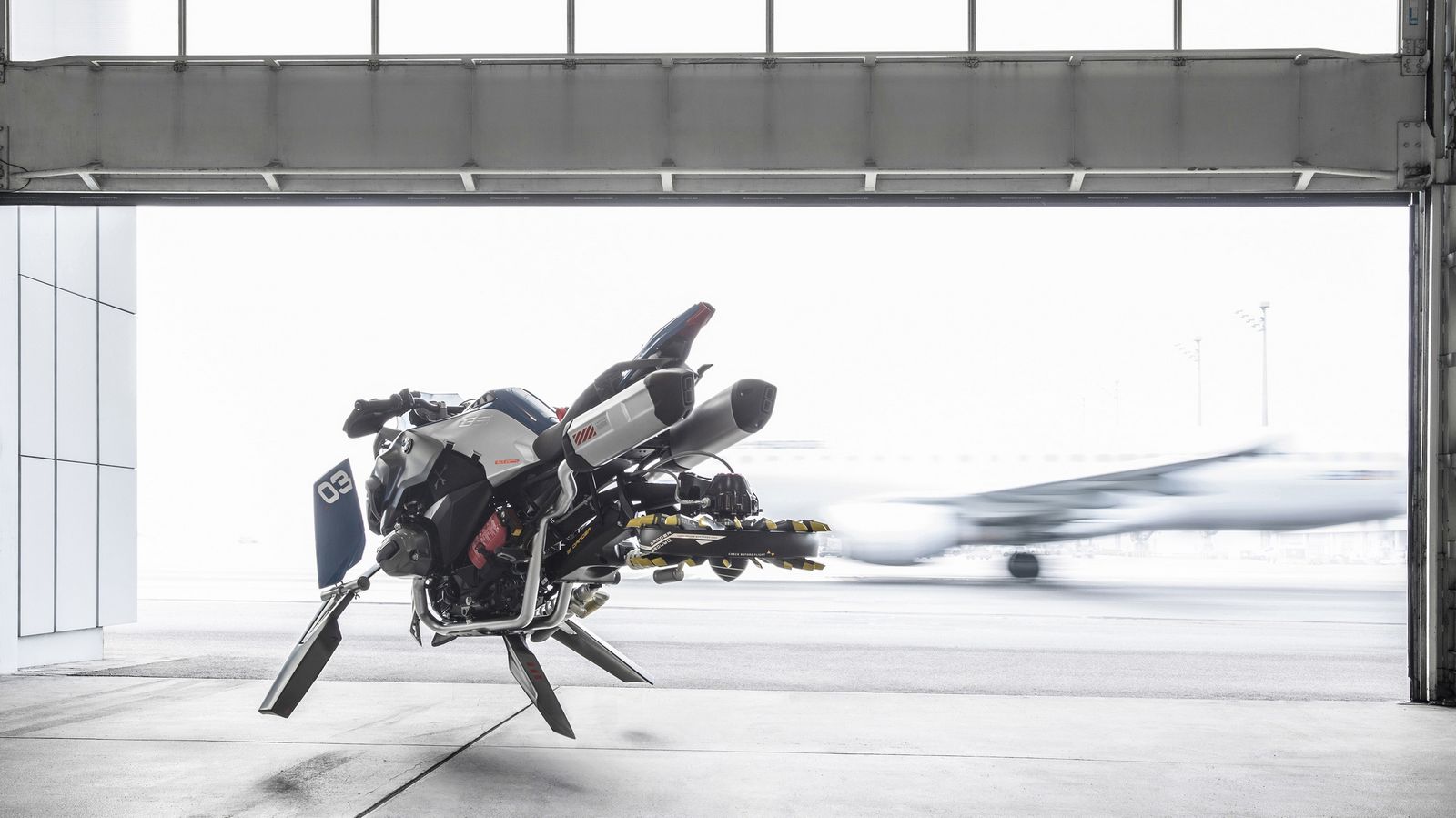bmw flying bike