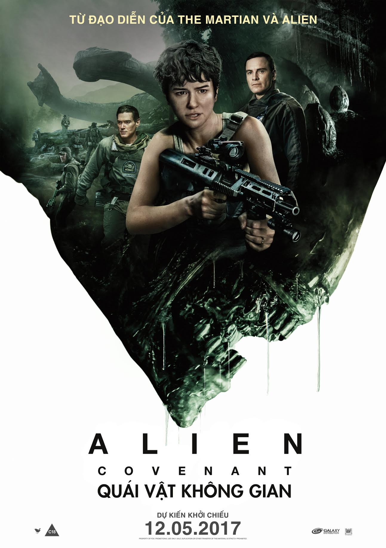 [SG] Tặng vé dự công chiếu phim Alien Covenant và quà Khắc Tên 18h