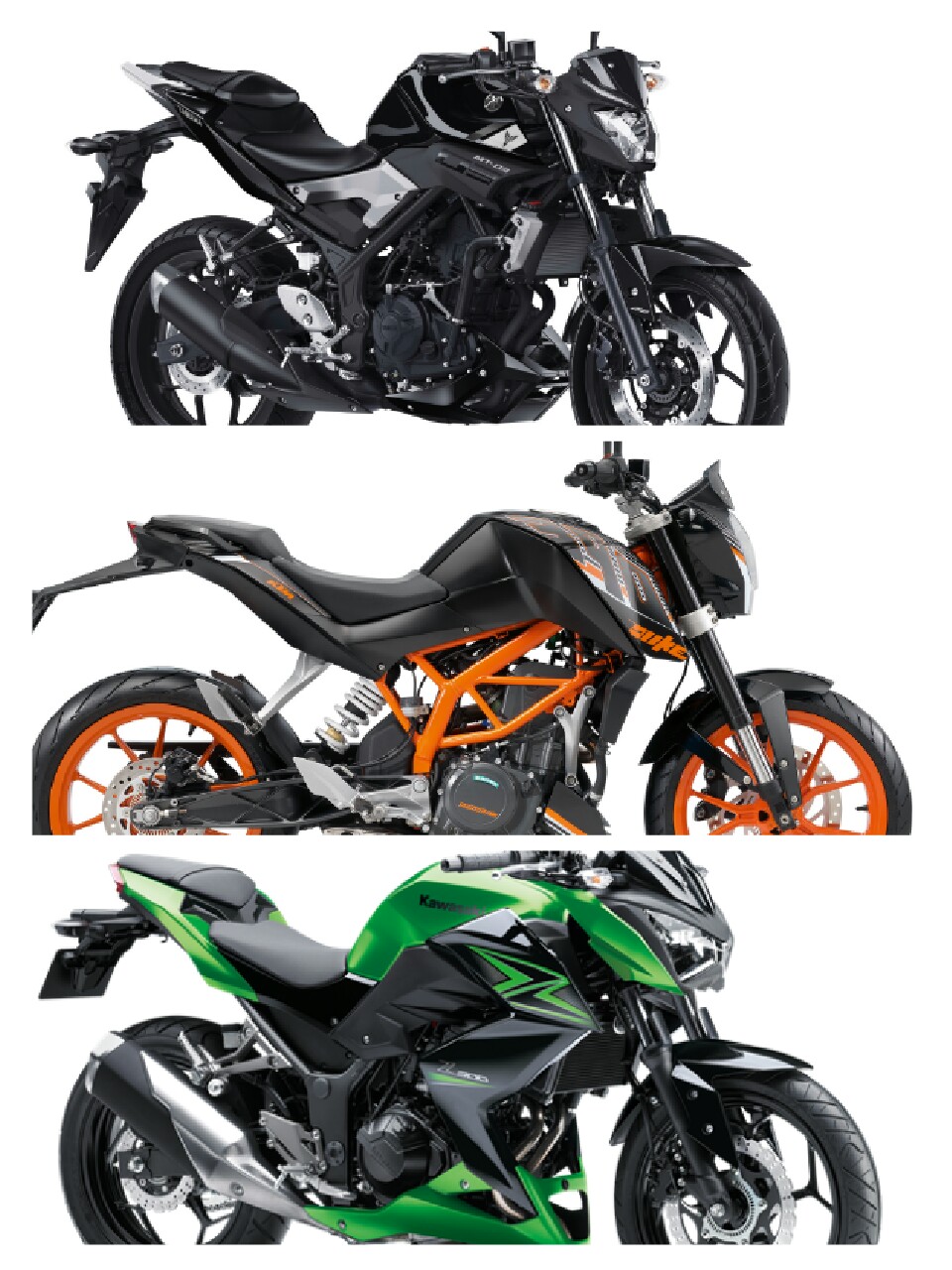 So Sánh Mt03- Duke 390 2016- Z300