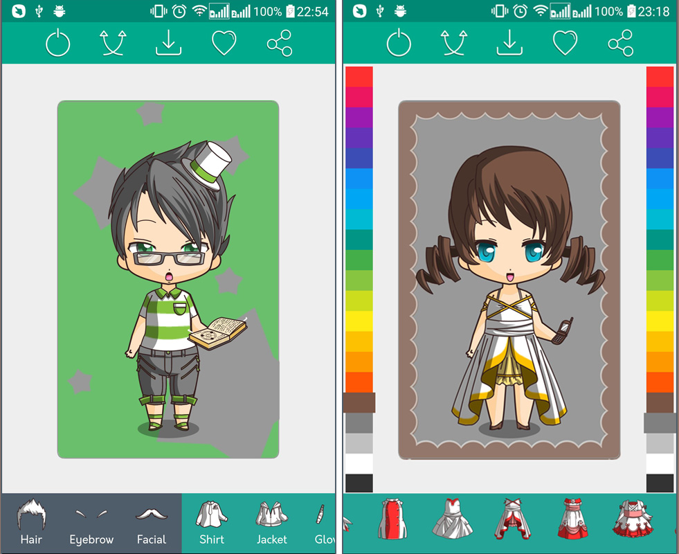 Chibi Avatar App mang đến cho bạn một thế giới manga đầy màu sắc. Với nhiều tính năng mới như tùy chỉnh câu chuyện manga, bạn sẽ có trải nghiệm thú vị với ứng dụng này. Hãy cùng trải nghiệm và khám phá những điều mới lạ với ứng dụng này!