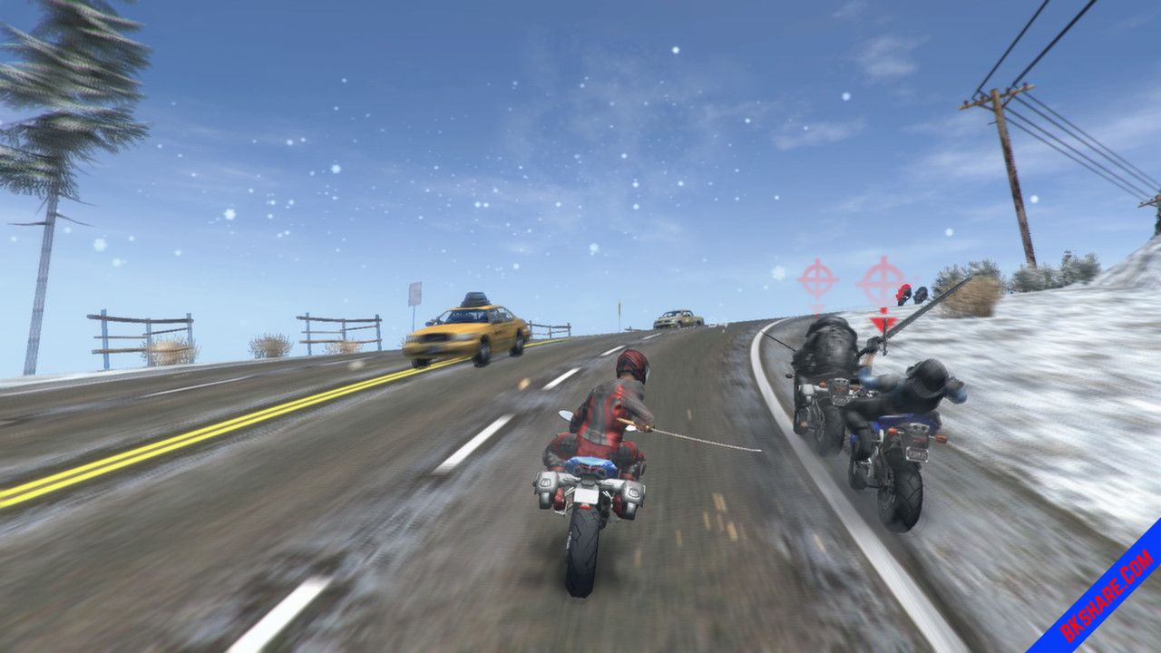 Road Redemption - Roadrash phiên bản 3d - Game đua xe oánh nhau cực đã