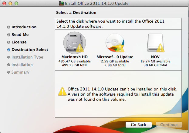 reinstall office for mac 2011 without cd