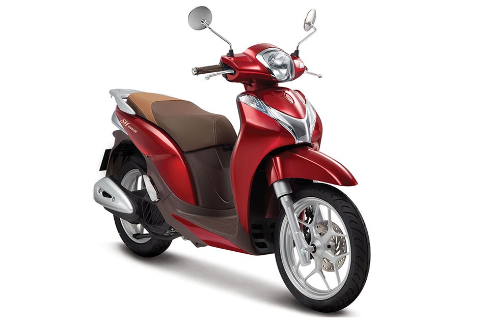 Honda Việt Nam bổ sung màu trắng sứ và màu đỏ đậm cho SH mode 2017: giá ...