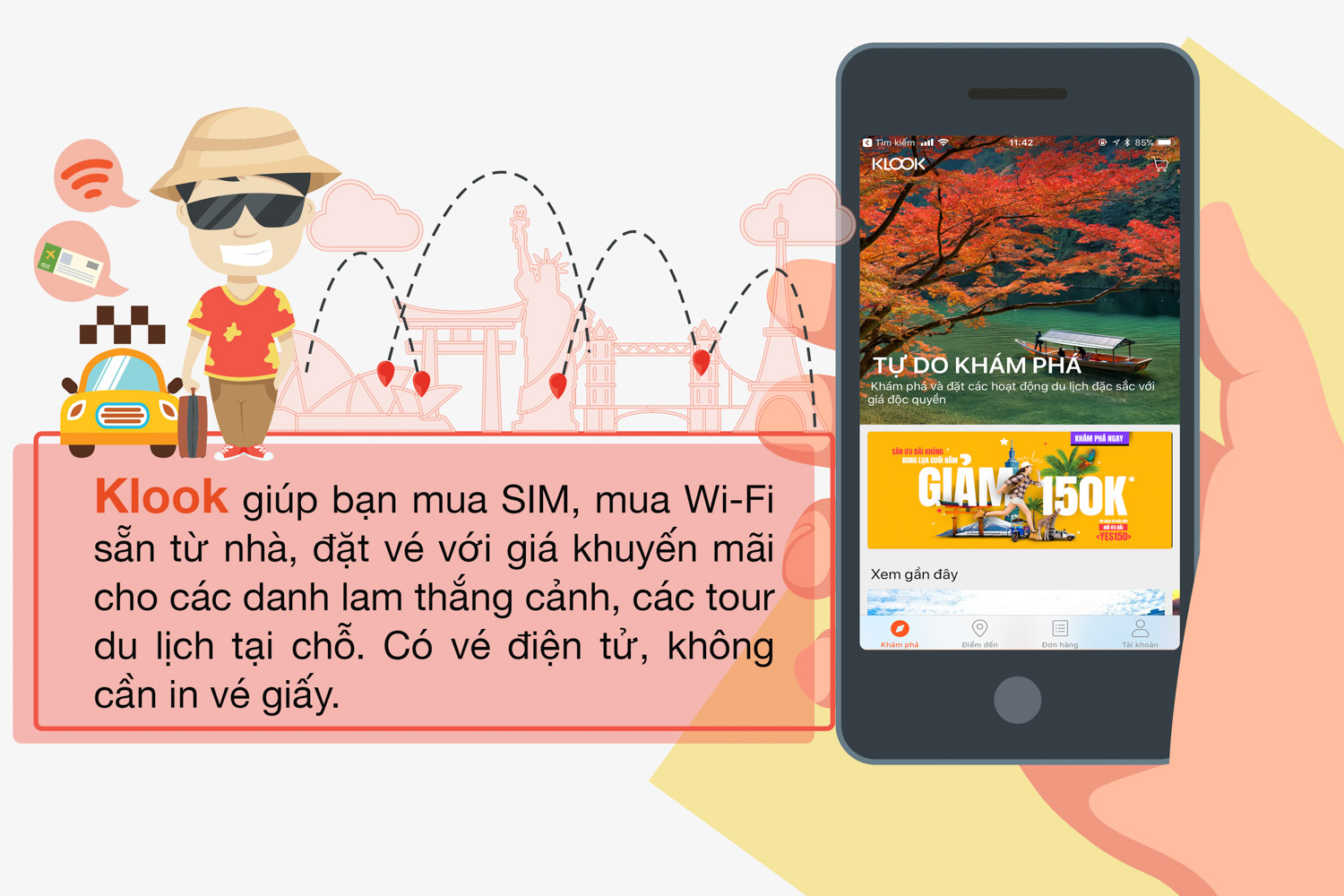 Mời dùng thử app du lịch Klook: trúng 1 chuyến đi Singapore cho anh em  Tinhte, có mã giảm 50k - 200k | Tinh tế