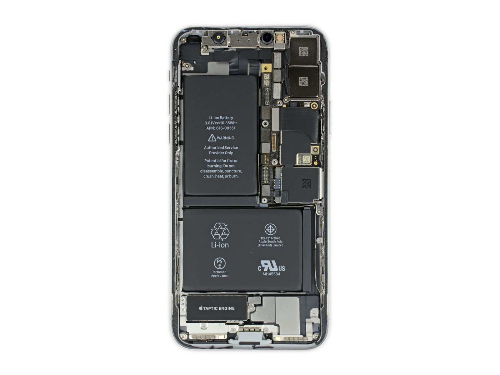 Mời bạn tải ảnh nền XRay cho iPhone 11 và iPhone 11 Pro