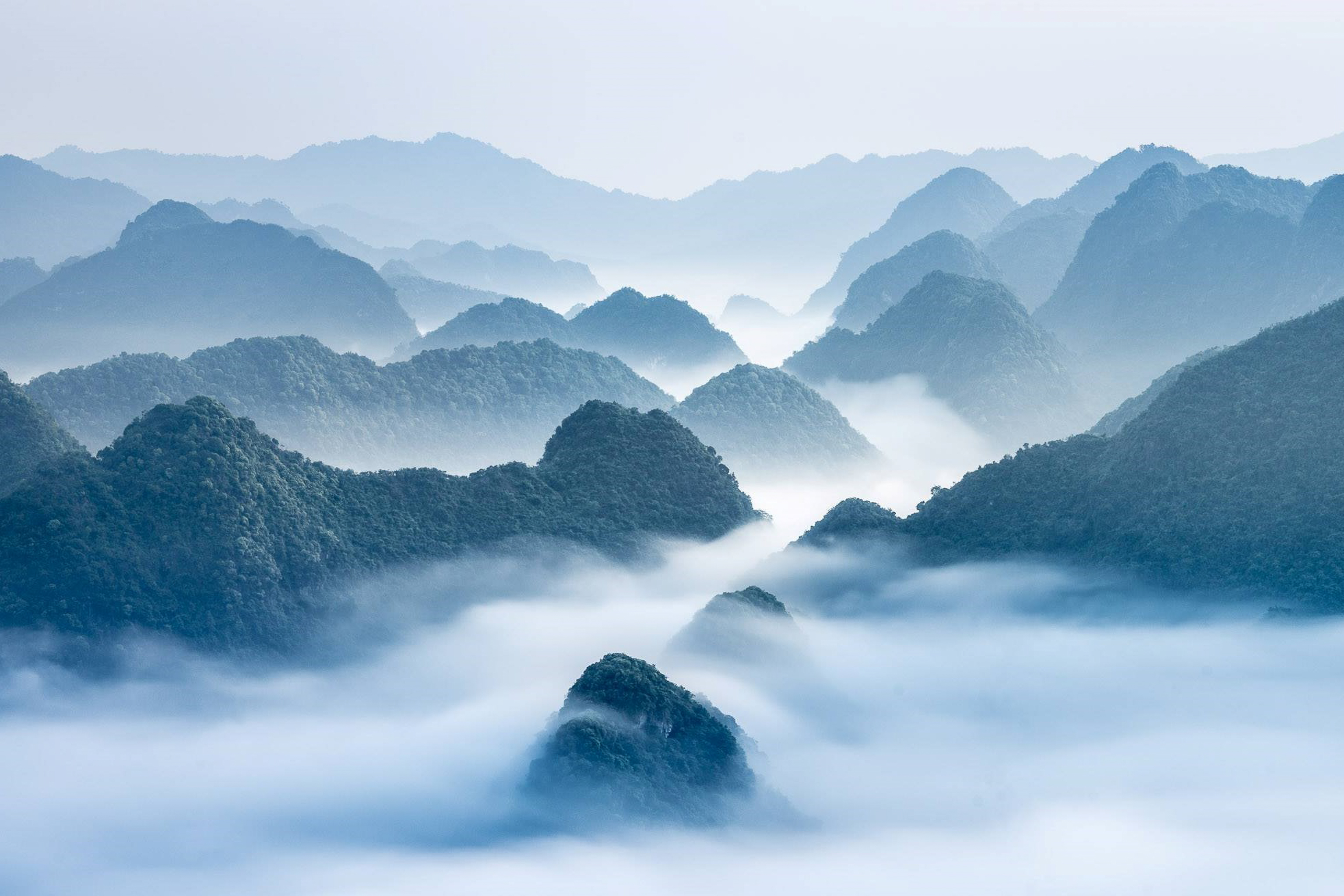 Hình ảnh phong cảnh núi rừng Cao Bằng tuyệt đẹp "hút hồn" du khách