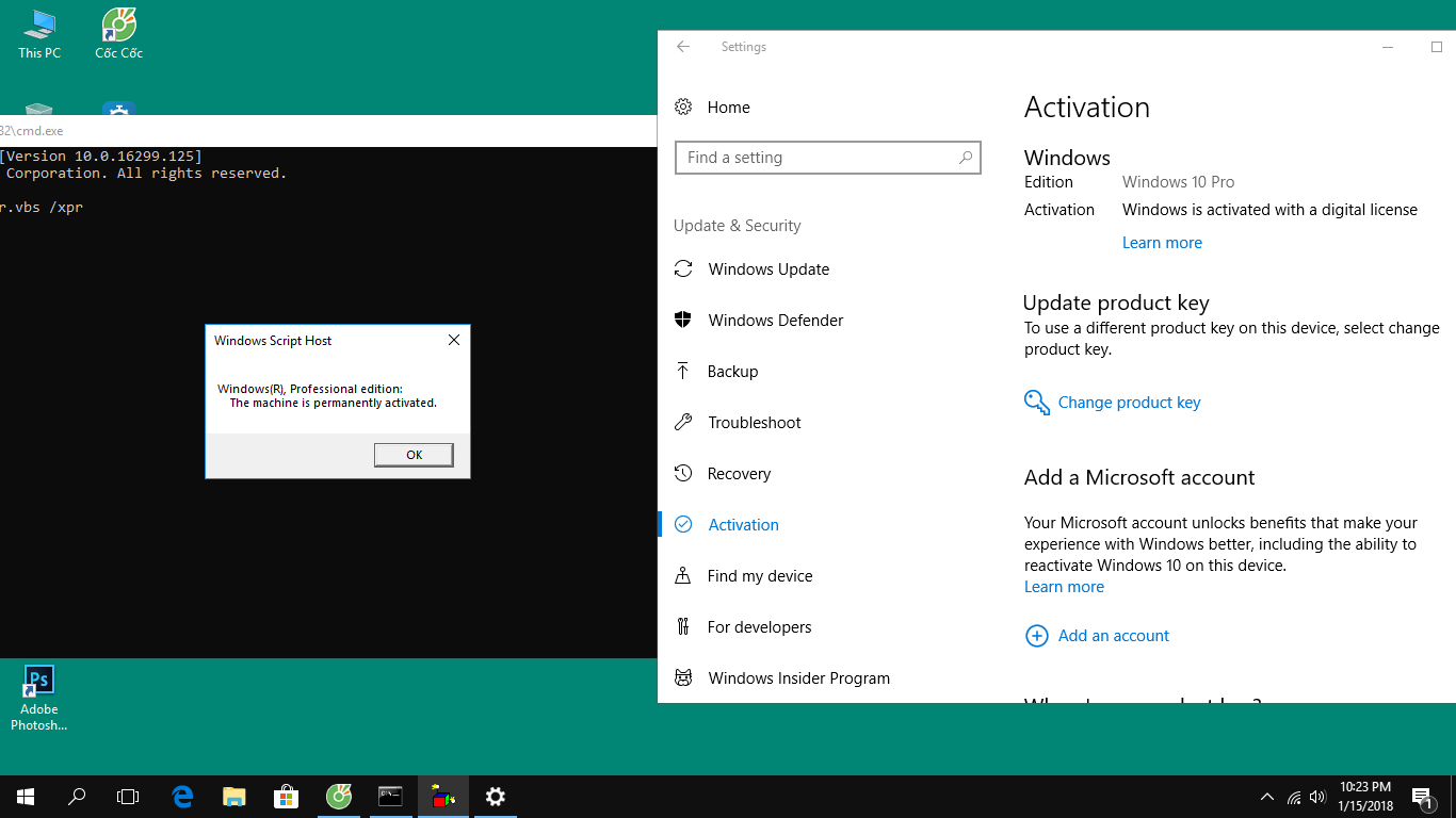 Đã Có Thể Kích Hoạt Windows 10 Bằng Key Của Windows 7, 8, 8.1