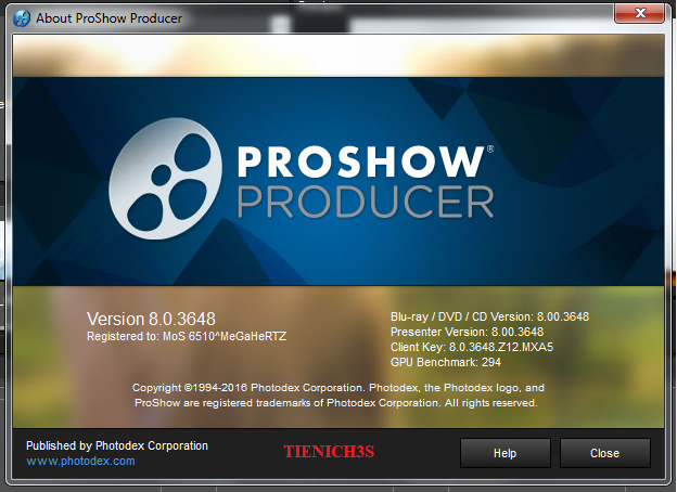proshow producer 6.0.3410 key