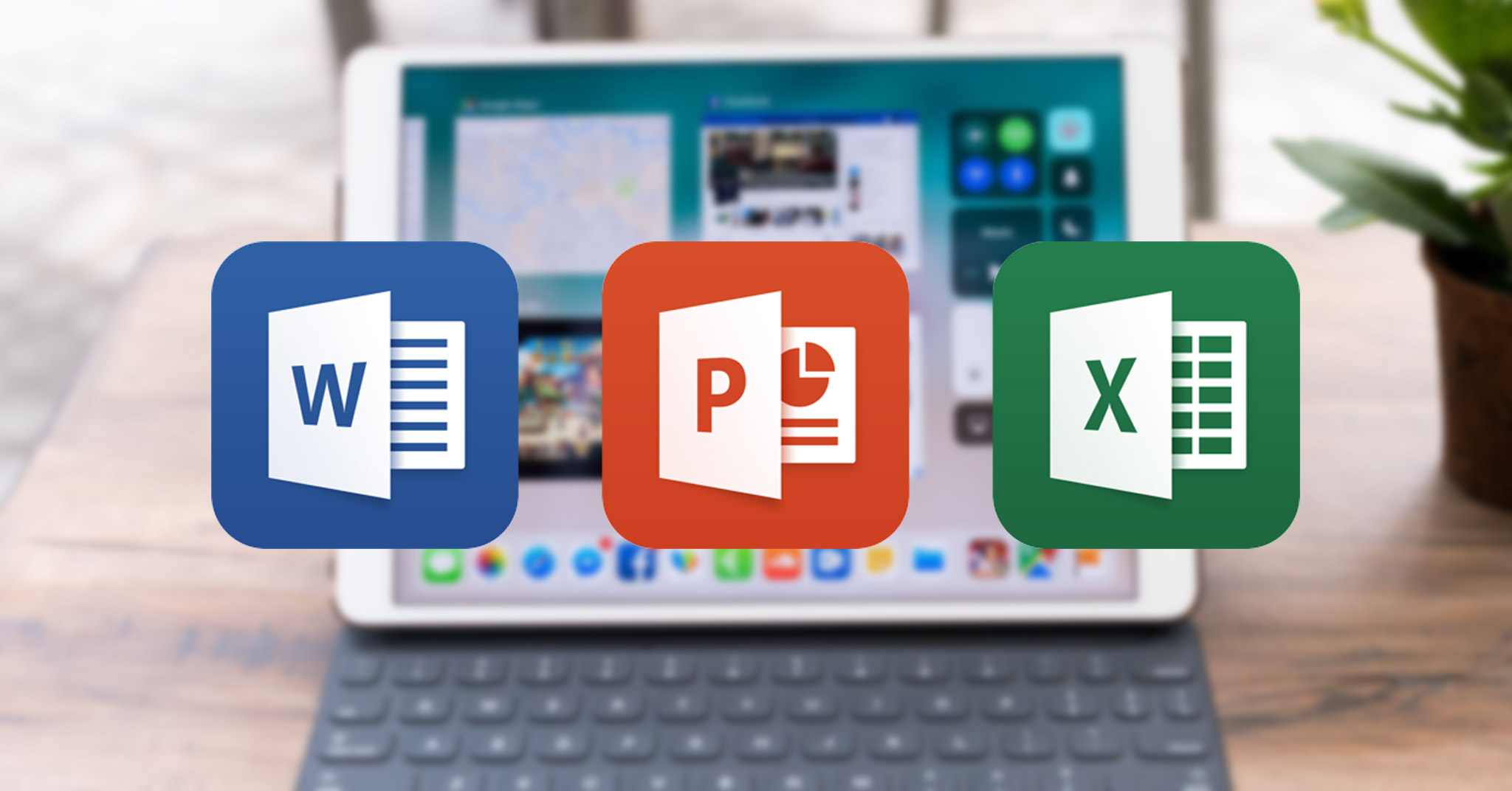 Microsoft Office cho iPad đã hỗ trợ nhiều người cùng sửa file và chức năng  kéo thả của iOS 11