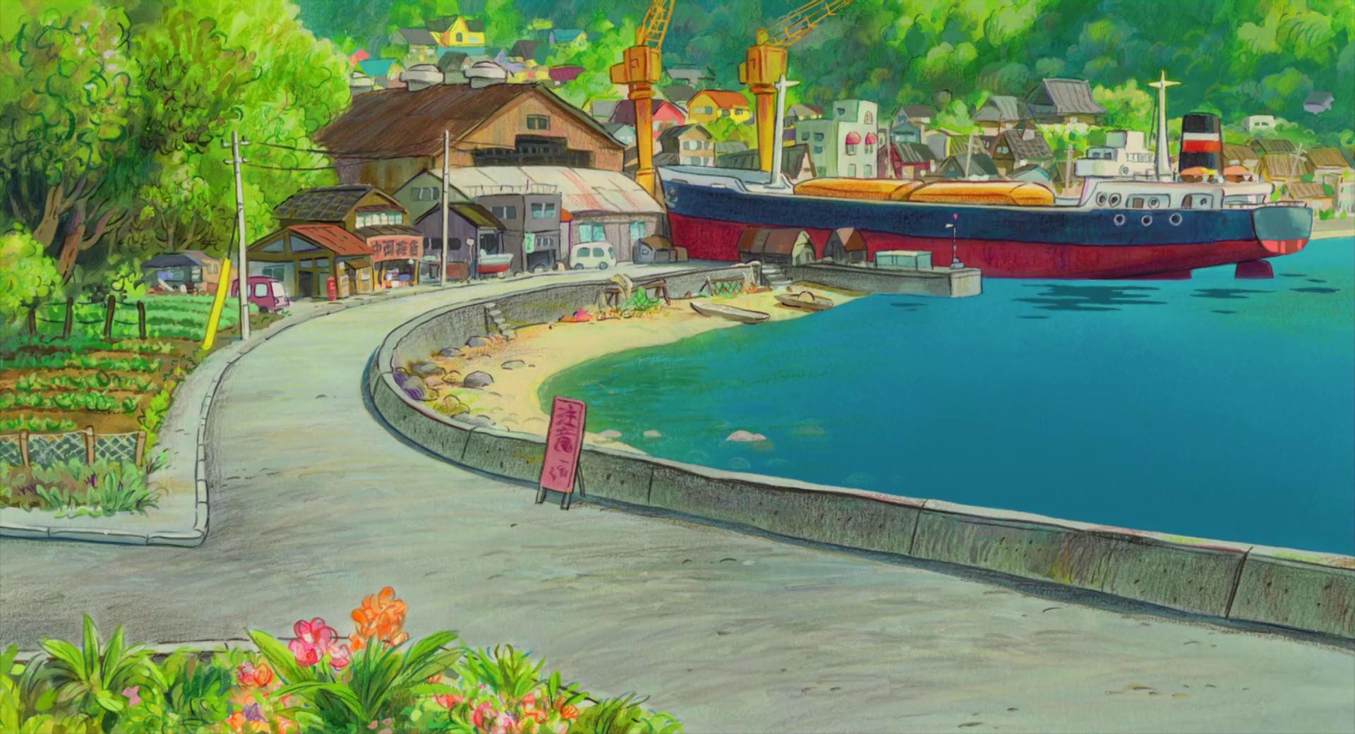 Mời tải về hàng trăm bức ảnh trong phim hoạt hình của Ghibli Studio chia sẻ