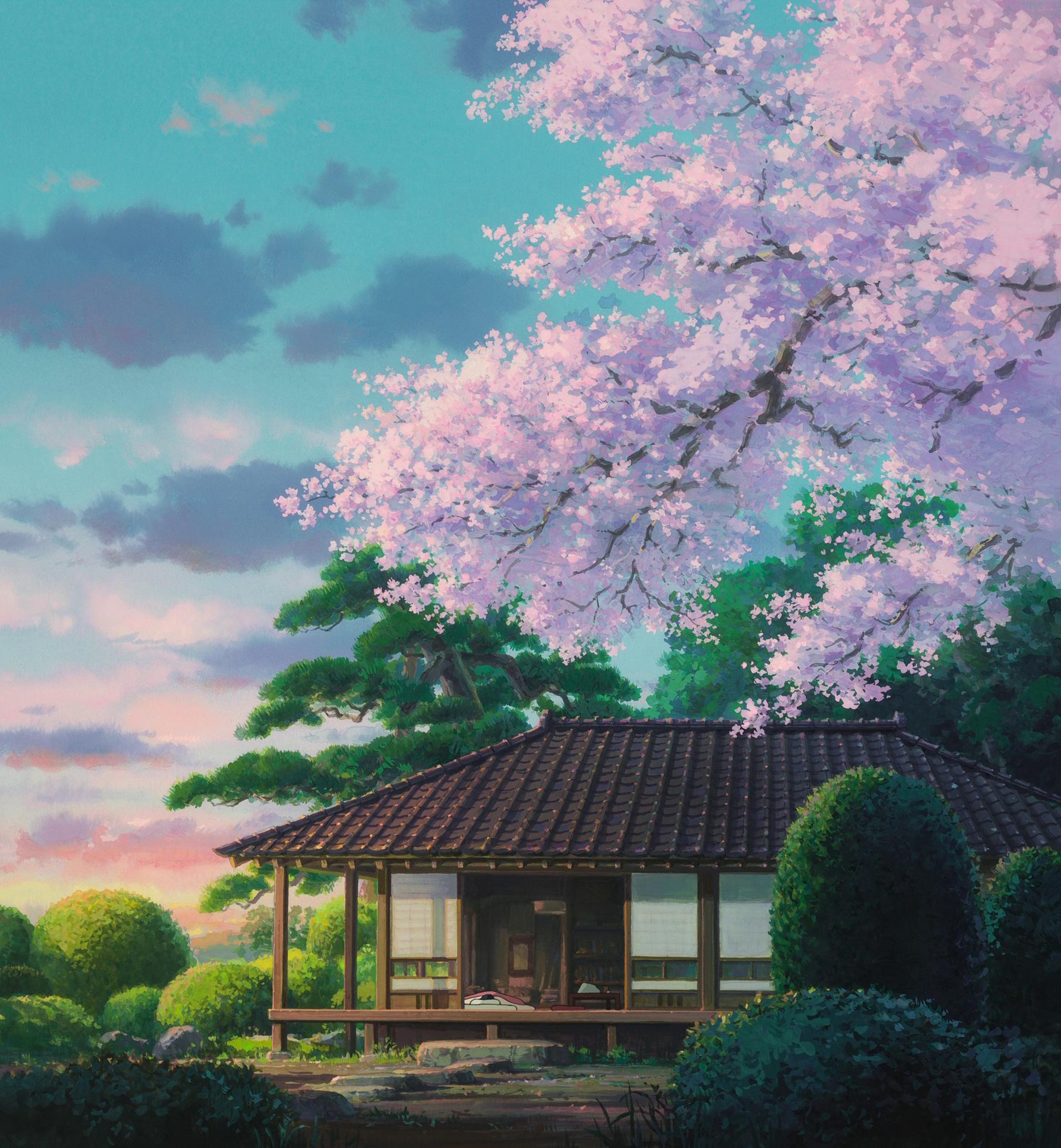 Bộ hình nền đẹp mê ly dành cho các fan ruột của phim hoạt hình Ghibli   HOẠT HÌNH GHIBLI HOAT HINH GHIBLI