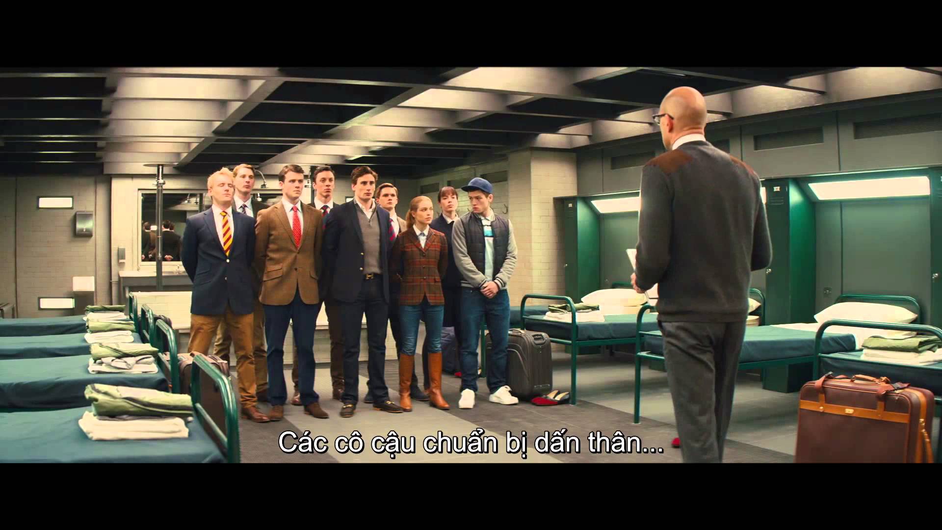 Видео секретная служба. Испытание с водой • Kingsman: секретная служба (2014). Кингсмен Рокси/ Мерлин.