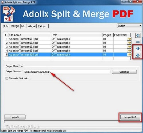 Cắt File Pdf + Nối File Pdf Hiệu Quả Với Adolix Split Merge Pdf