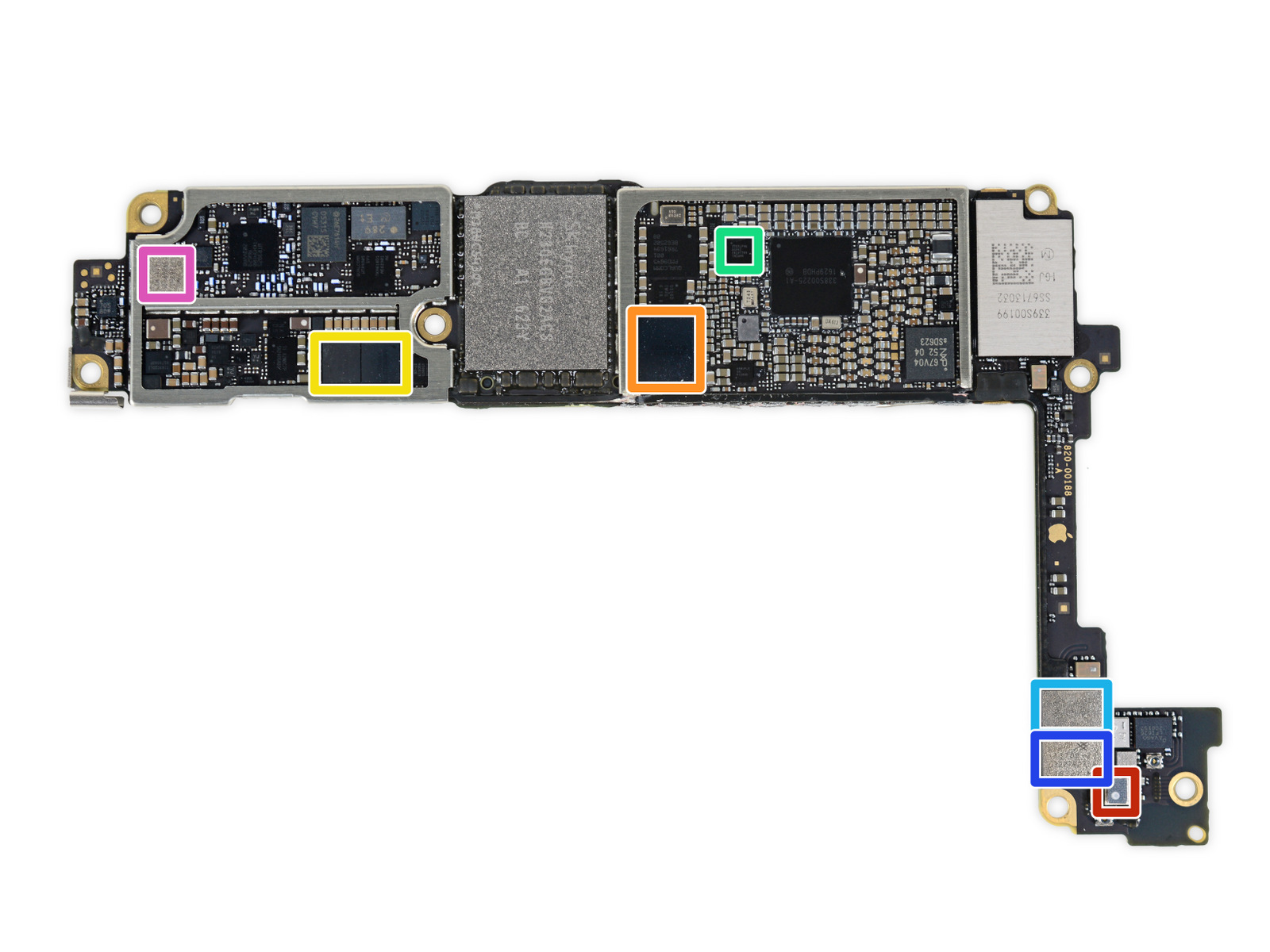 Iphone 7 схема питания