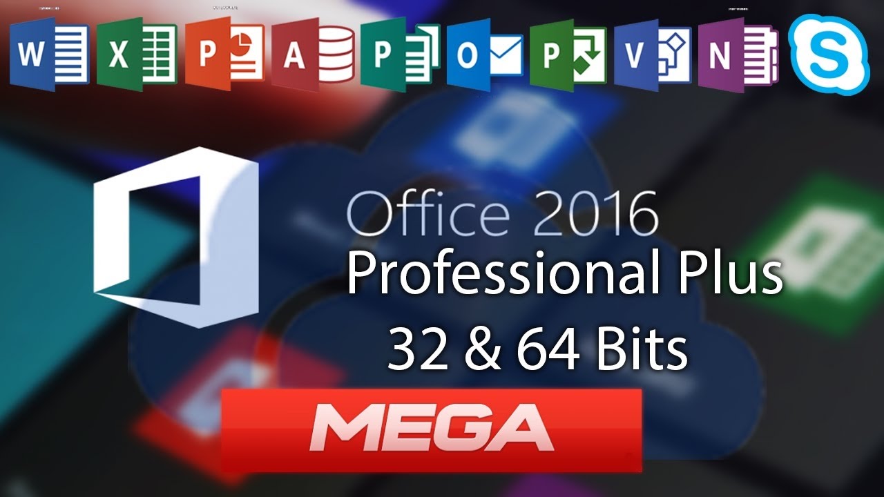 Microsoft Office 2016 Full 1 link iso 32bit & 64bit + Hướng dẫn cài đặt chi  tiết